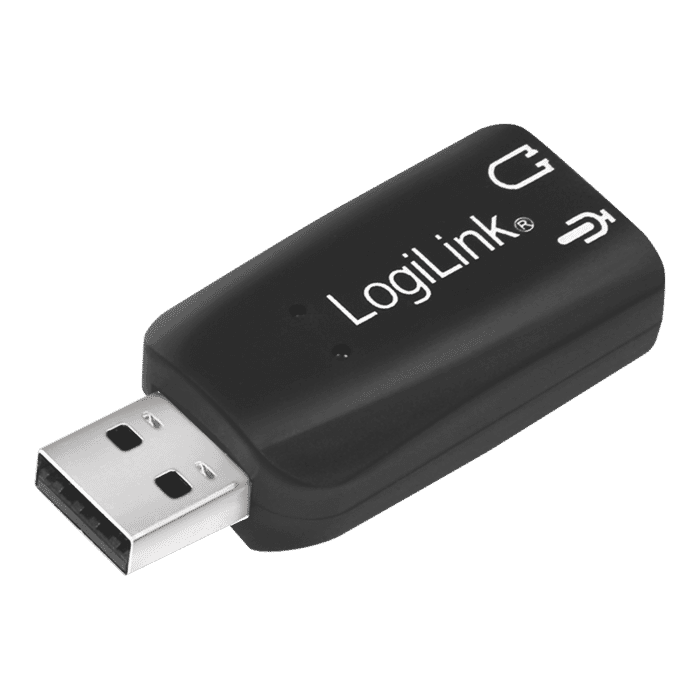 LogiLink Soundkarte USB 5.1 mit Virtual 3D Soundeffekt