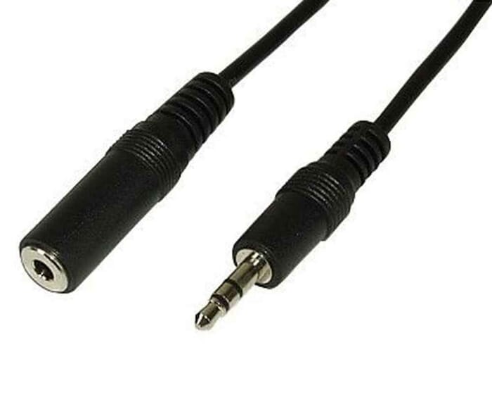 Audio Verlängerung Kabel 3,5mm Klinke Stecker - Buchse
