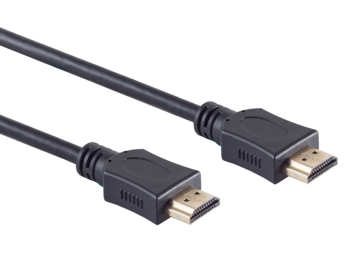 HDMI Anschlußkabel ULTRAHD 3D HEAC schwarz 0,5m