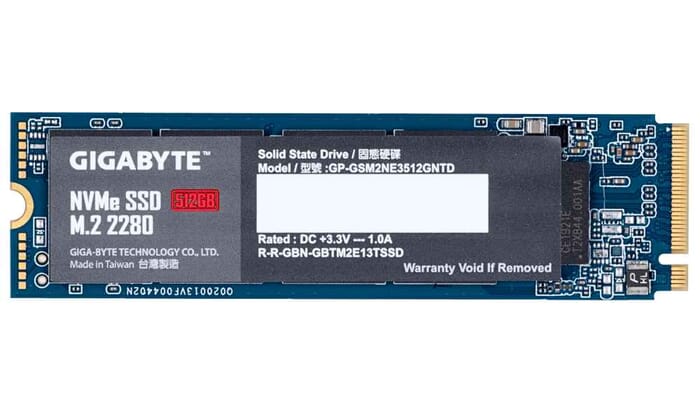 SSD Gigabyte GP-GSM2NE3512GNTD M.2 Intern 512GB PCIe 3.0 NVMe