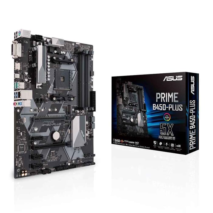 Motherboard ASUS Prime B450-Plus AMD B450 Socket AM4 ATX