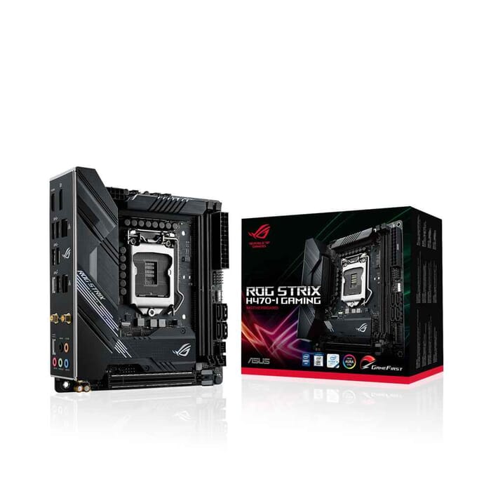 ASUS ROG STRIX H470-I Gaming Intel H470 LGA1200 mini ITX