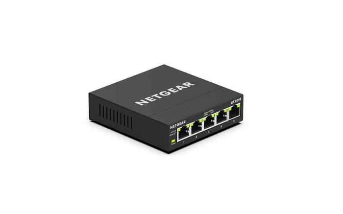 Netgear GS305E Managed Gigabit Ethernet Schwarz