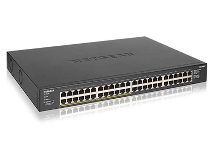 Netgear GS348PP Unmanaged Gigabit Ethernet PoE Schwarz