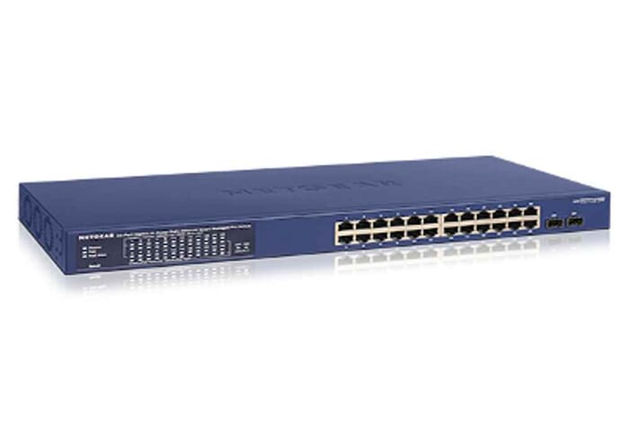 Netgear GS724TPP Managed L2/L3/L4 Gigabit Ethernet PoE Blau