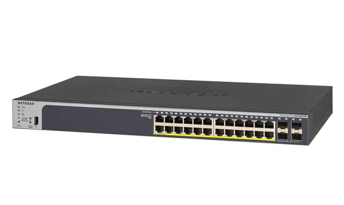 Netgear GS728TPP Managed L2/L3/L4 Gigabit Ethernet PoE 1U