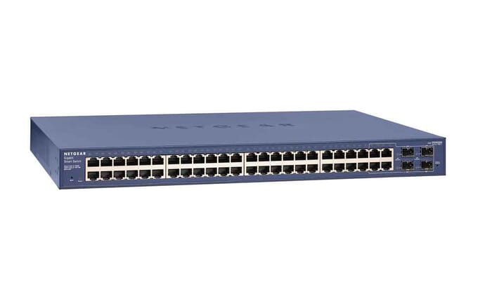 Netgear GS748T Managed L2+ Gigabit Ethernet Blau