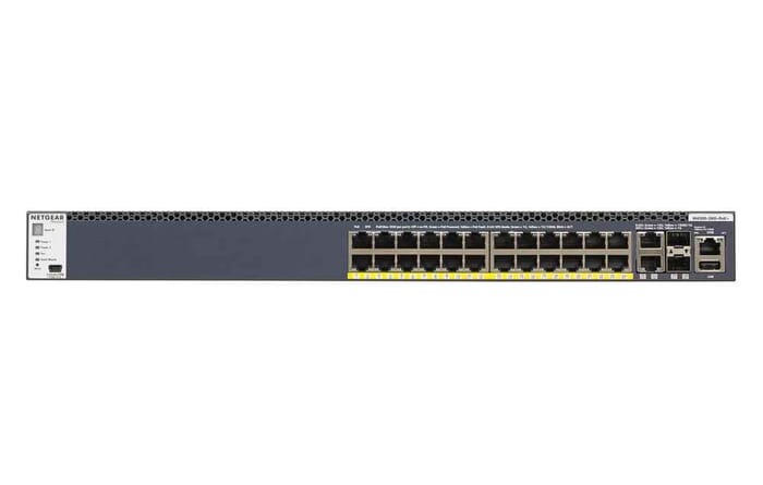 Netgear M4300-28G-PoE+ Managed L3 Gigabit Ethernet PoE 1U