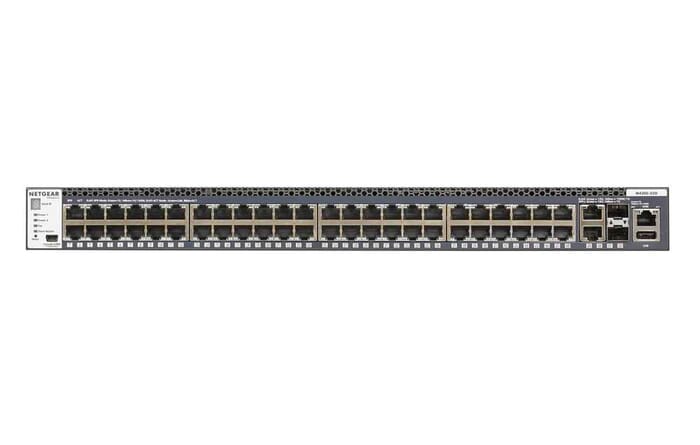 Netgear M4300-52G Managed L3 Gigabit Ethernet 1U Grau