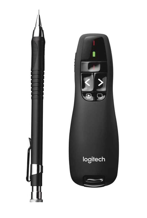 Logitech R400 Funk-Presenter RF Schwarz