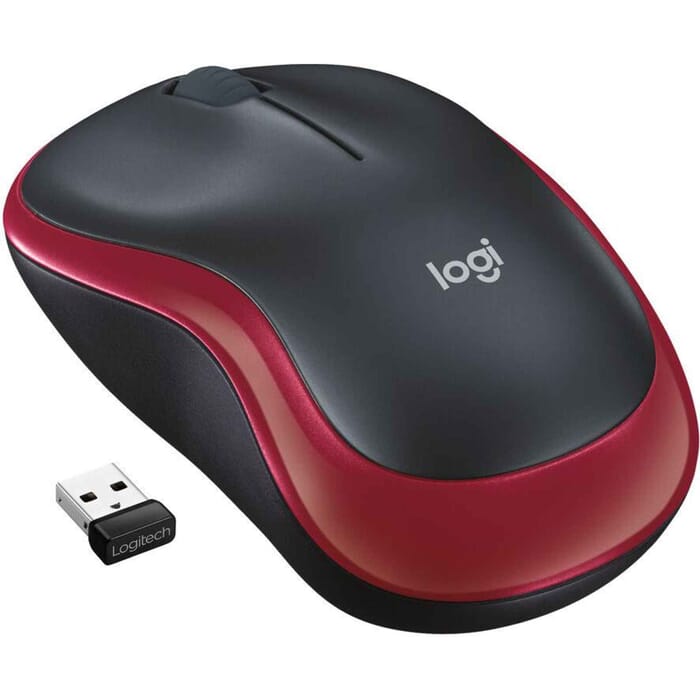 Maus Logitech M185 Beidhändig Wireless 1000 DPI