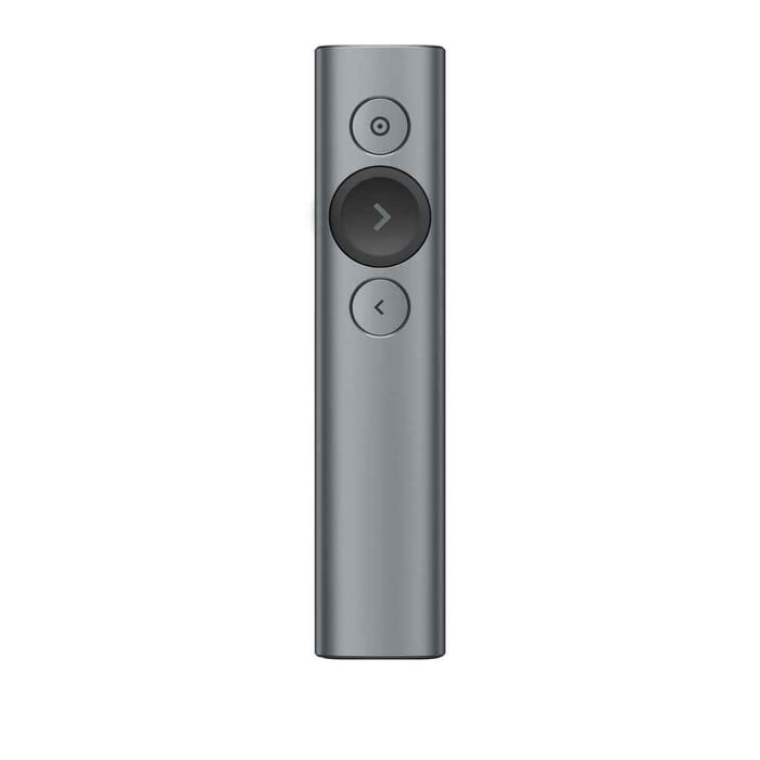 Logitech Spotlight Funk-Presenter Bluetooth/RF Grau