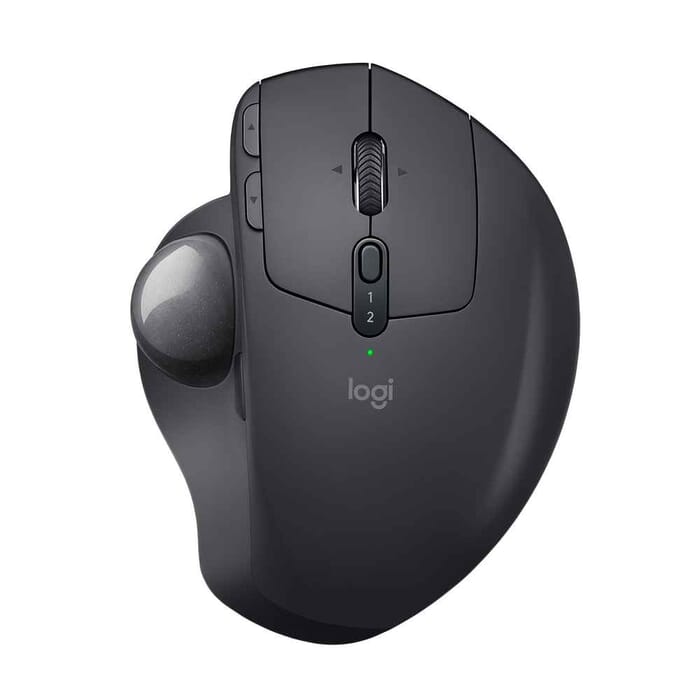 Maus Logitech MX Ergo rechts kabellos Trackball 440 DPI