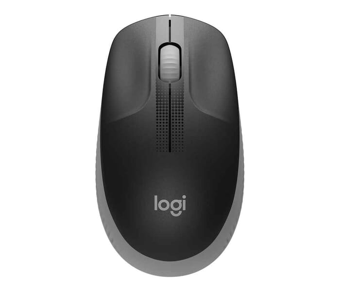 Maus Logitech M190 Beidhändig Wireless 1000 DPI sw/grau