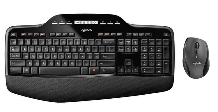 Logitech MK710 Tastatur RF Wireless QWERTZ Deutsch Schwarz