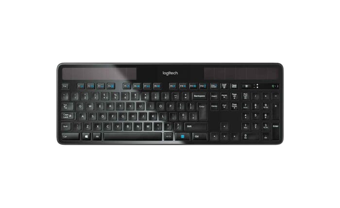 Logitech K750 Tastatur RF Wireless QWERTZ Deutsch Schwarz