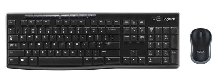 Logitech MK270 Tastatur RF Wireless QWERTZ Deutsch Schwarz