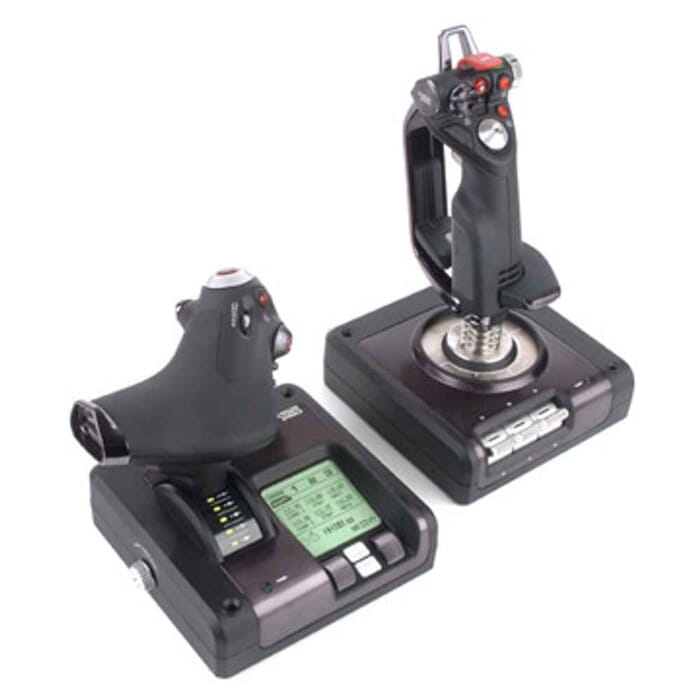 Logitech X52 Pro Flight Control System Flugsimulation