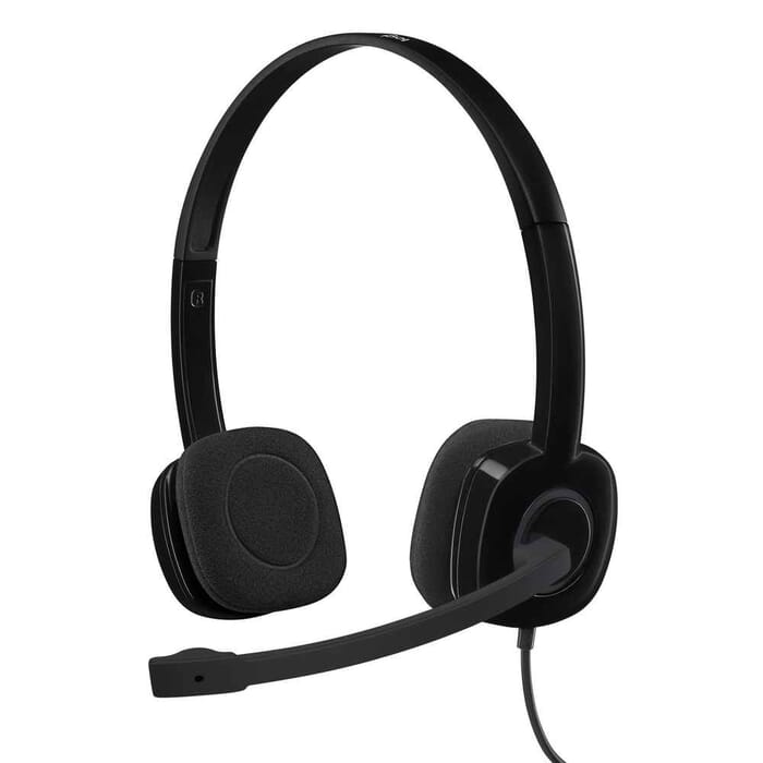 Logitech H151 Kopfhörer Kopfband 3,5-mm-Anschluss Schwarz