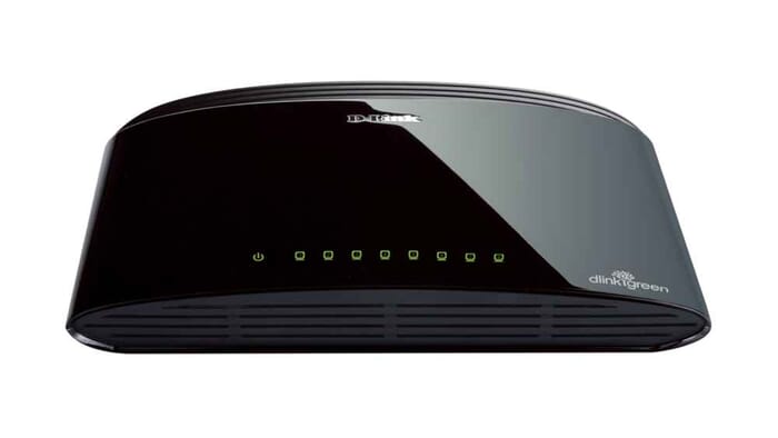 D-Link DES-1008D Unmanaged Fast Ethernet (10/100) Schwarz