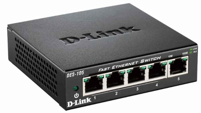 D-Link DES-105 Schwarz