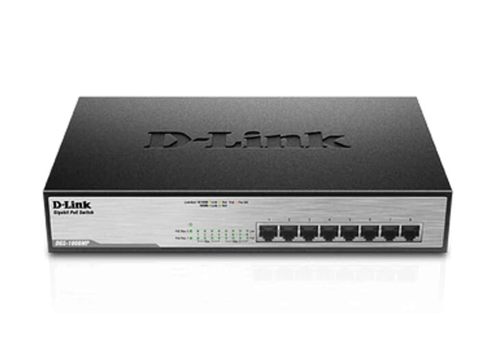 D-Link DGS-1008MP Unmanaged Gigabit Ethernet PoE 1U