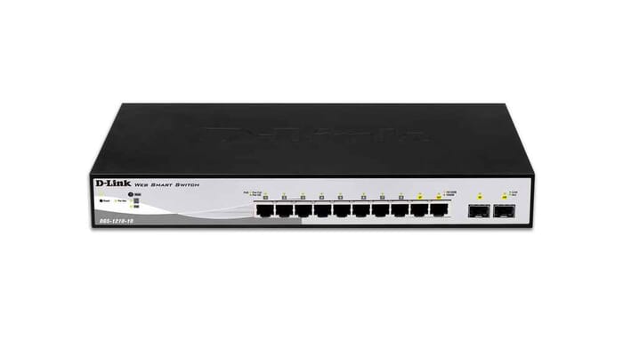 D-Link DGS-1210-10 Managed L2 Gigabit Ethernet 1U