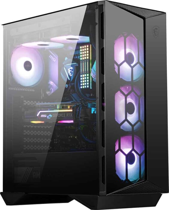 MSI MPG GUNGNIR 110R Computer-Gehäuse Midi Tower Schwarz