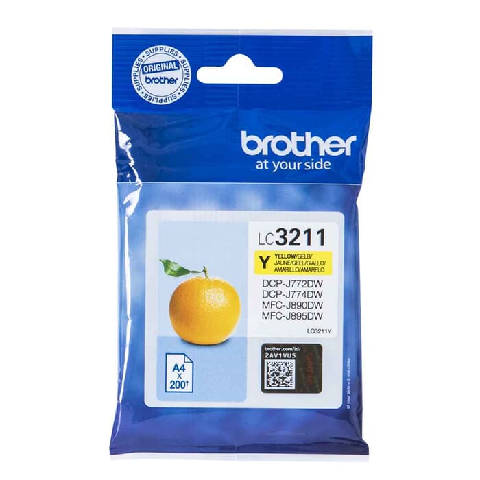 Brother LC-3211Y Druckerpatrone Original Gelb