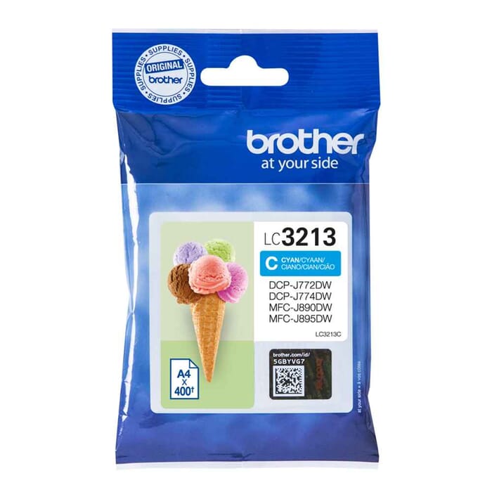 Brother LC-3213C Druckerpatrone Original Cyan XL