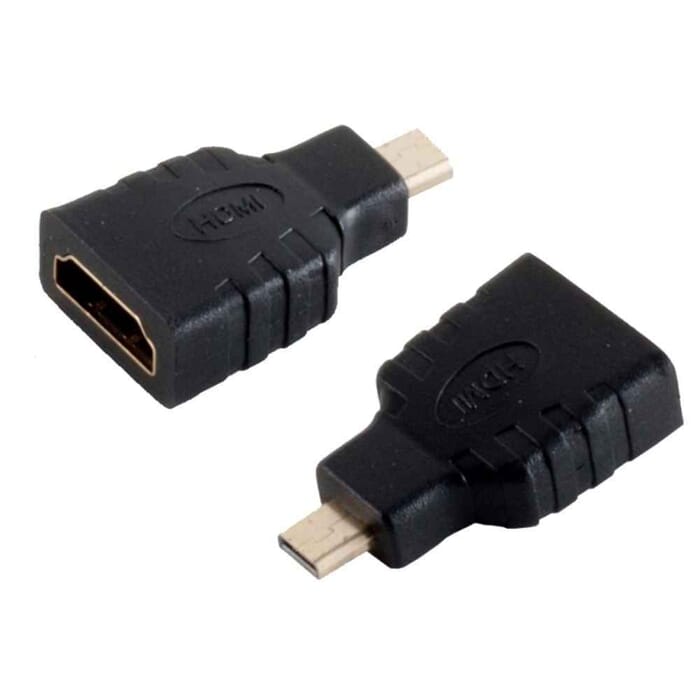 Adapter HDMI A Kupplung auf HDMI D Stecker micro 4K2K kompatibel