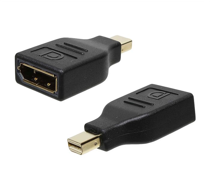 Mini Displayport Stecker / Displayport Kupplung