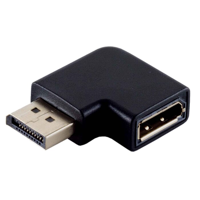 Displayport 1.4 Adapter, 90° Winkel rechts