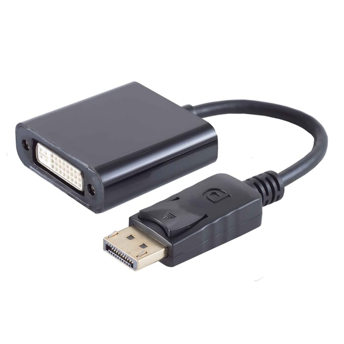 Adapter Displayport Stecker 1.1 zu DVI 24+5 Buchse