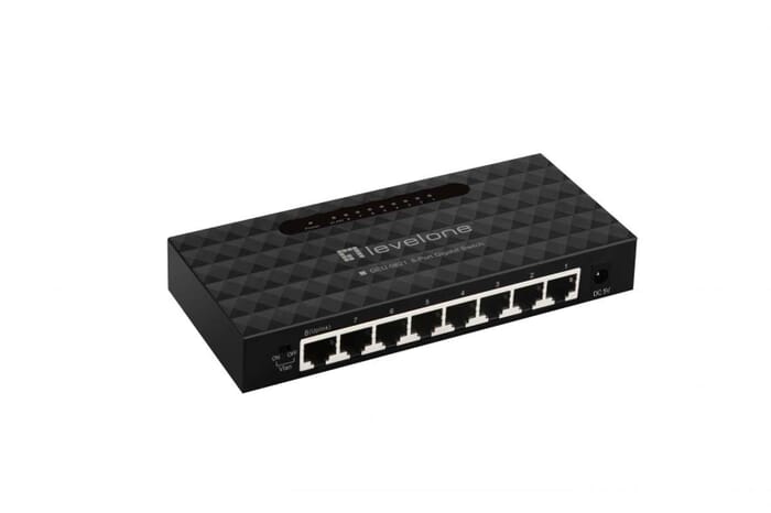 LevelOne Switch 8 Port  GEU-0821