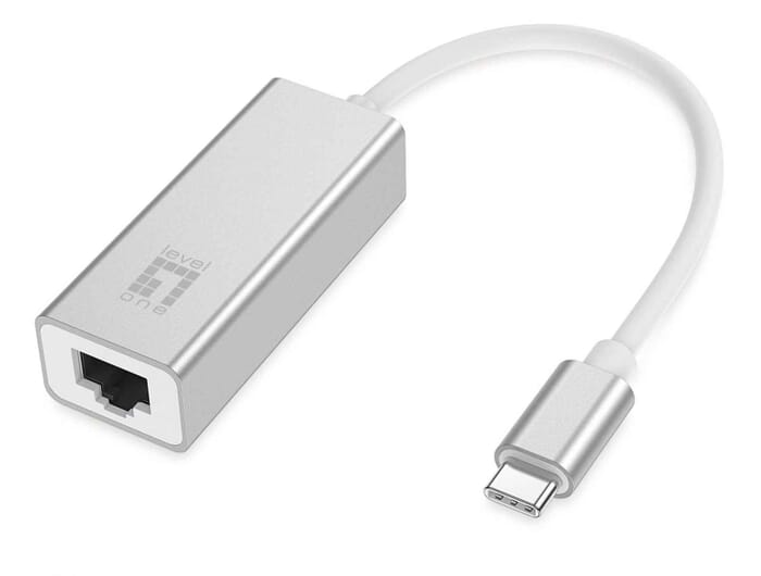 LevelOne Adapter USB-C -> RJ45 10/100/1000 0.15m 