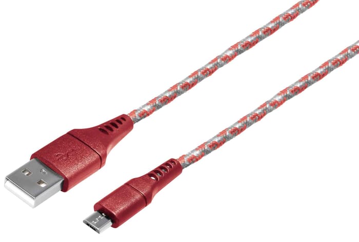 Lade- und Datenkabel USB Stecker A zu Micro USB B