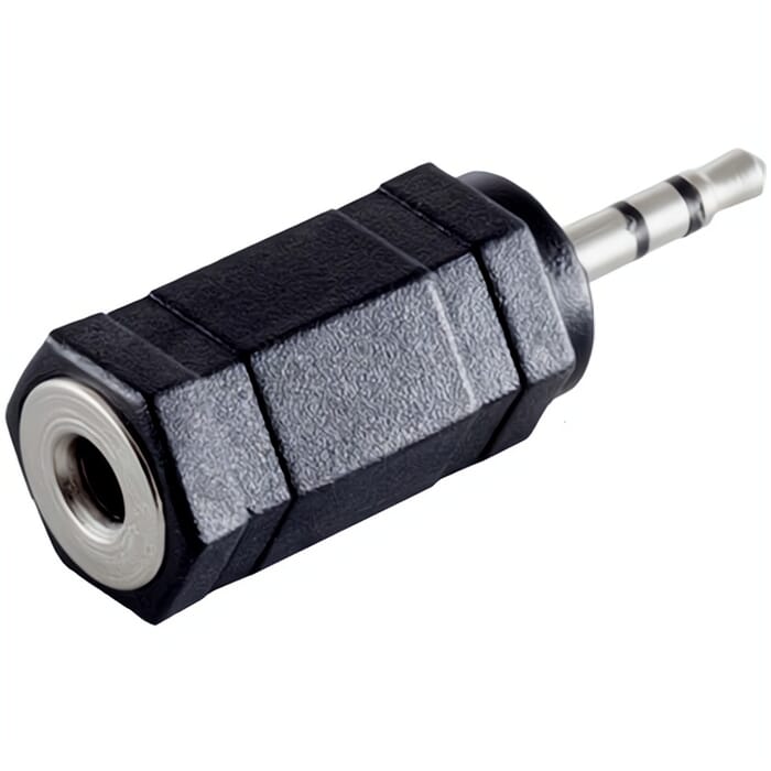 Klinkenstecker Stereo 2,5mm zu Klinkenbuchse Stereo 3,5mm