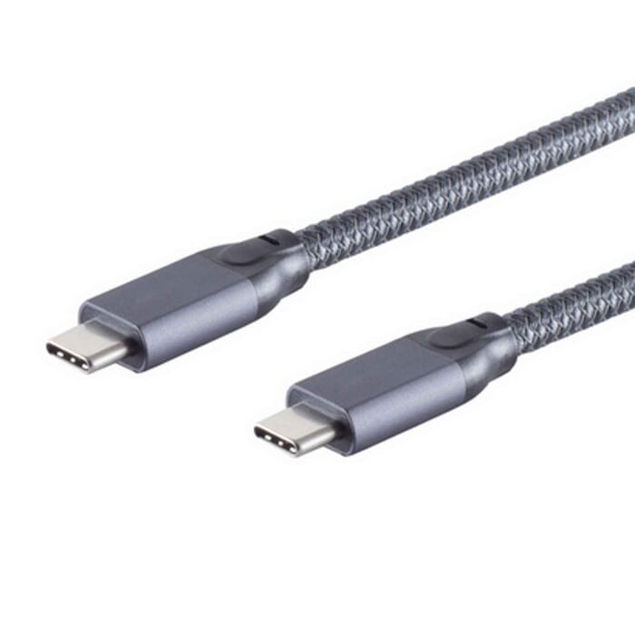 USB 3.2 Gen 2 Kabel 2 x USB C Stecker PD bis 100W DP-Altern.