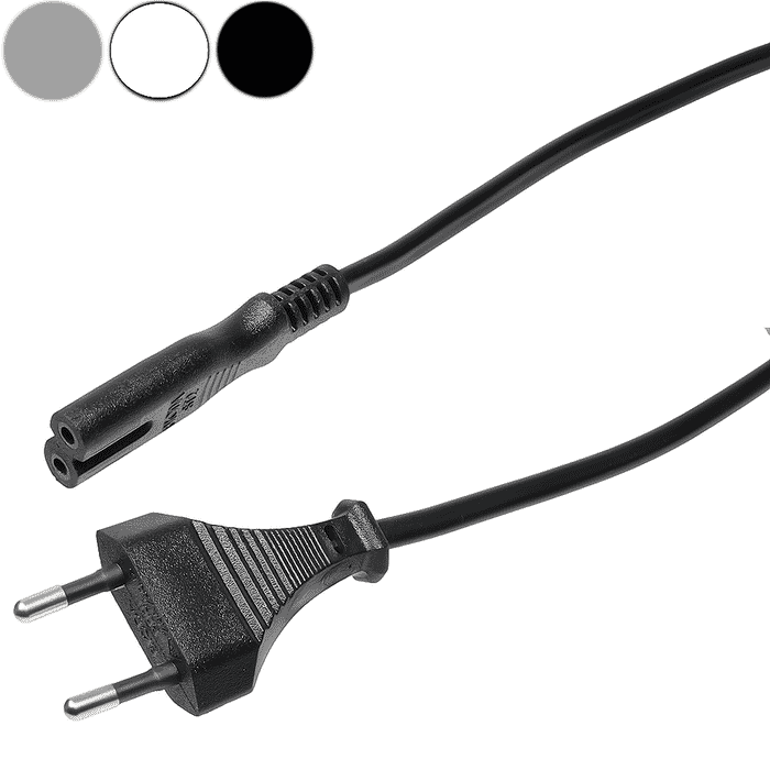Stromkabel Netzanschlußkabel Eurostecker - Doppelnut-Kupplung 1,50m - 10m