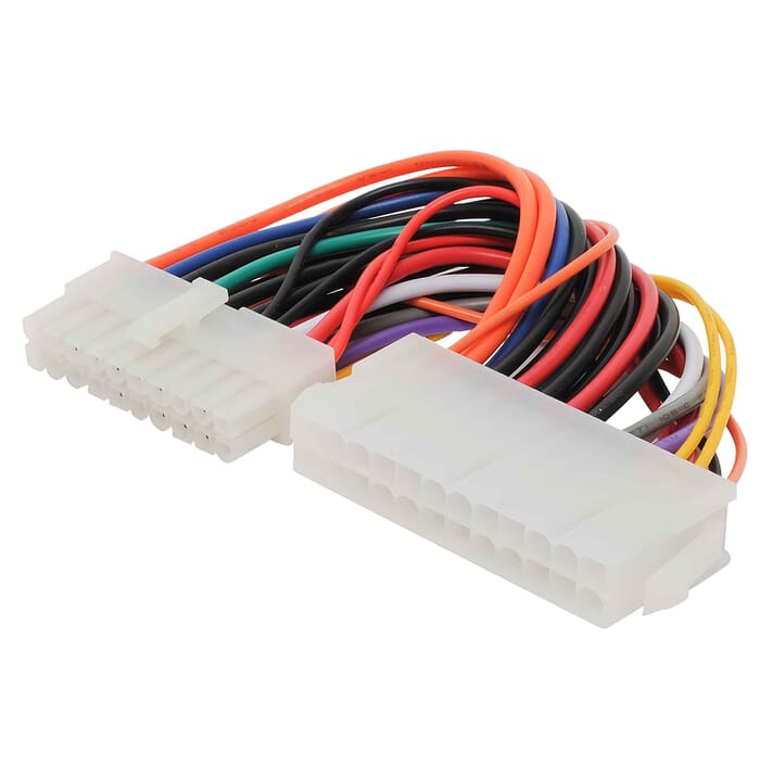 Internes Stromkabel 24pol ATX Buchse/20pol ATX Stecker 0,15m